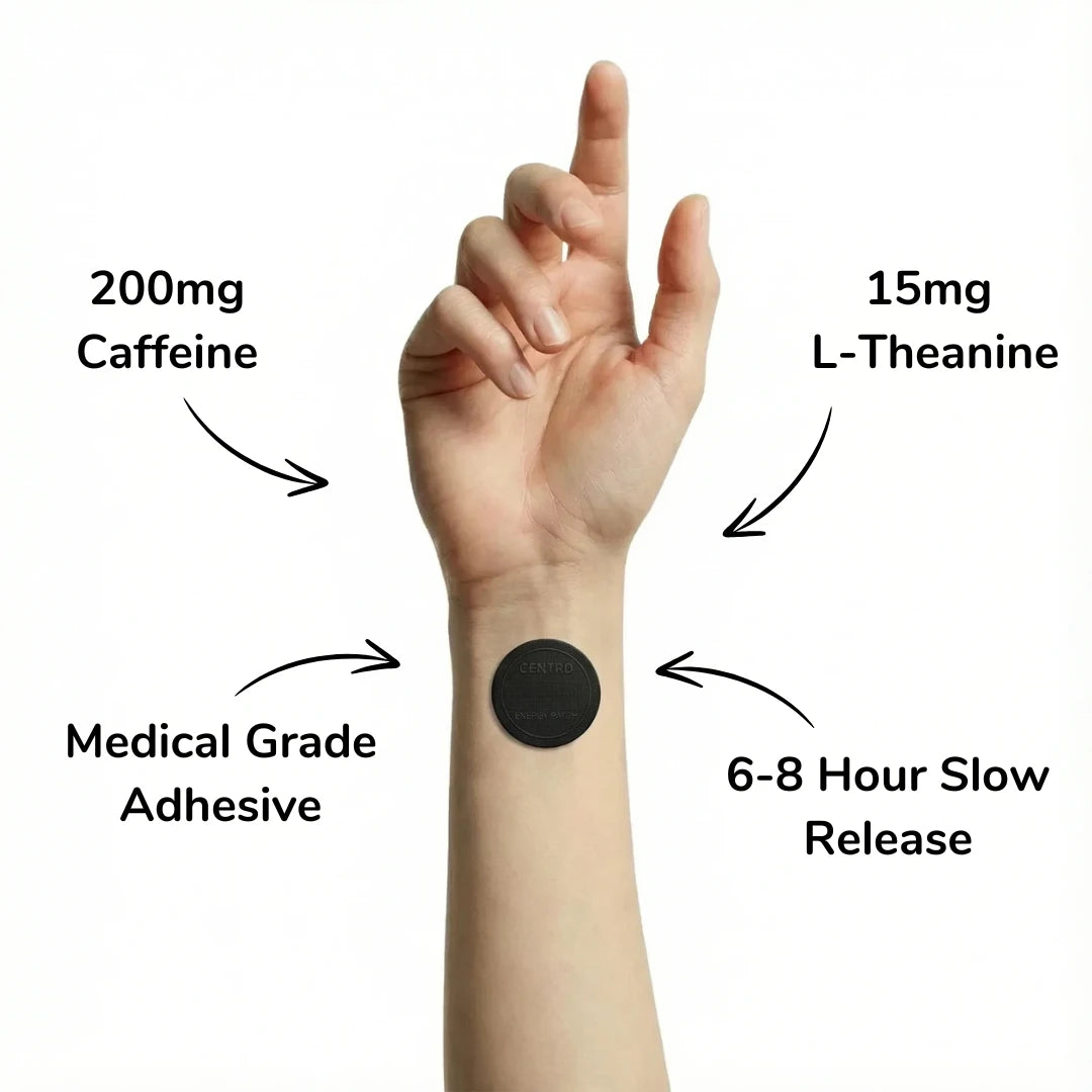 Energy Patches | Steady Caffeine Through The Skin